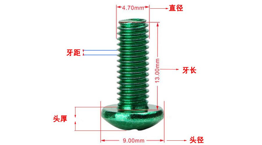 螺絲尺寸測(cè)量